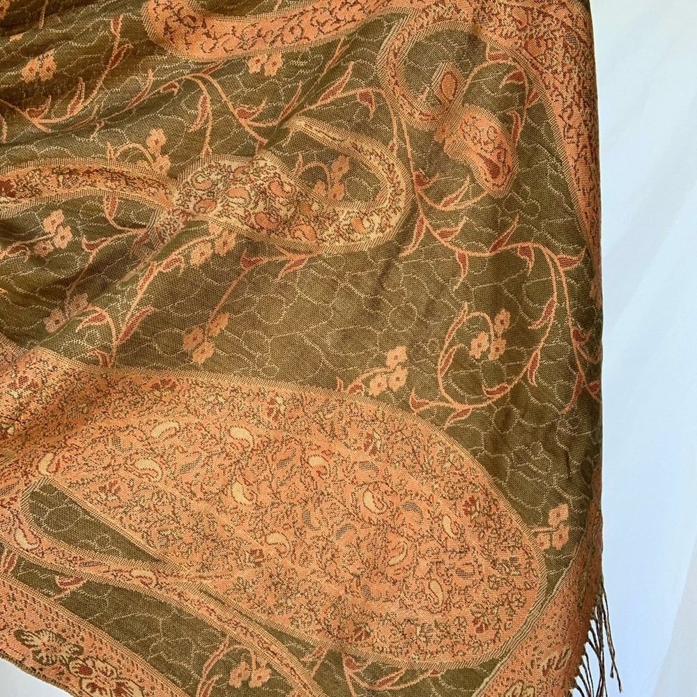 Reversible Rustic Pashmina - Picture 2 of 7